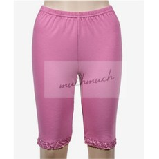 많이많이 기모 레이스 5부 속바지 속치마바지