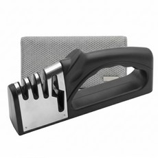 루세로 가정용 칼갈이 가위갈이 멀티 샤프너 4 in 1, 1개, 블랙