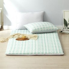 [코스트코]에이프릴앳홈 순면 누빔 워싱 면 요 - 싱글, 싱글, 그레이(린츠)