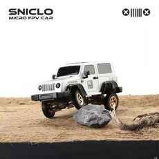 FPV RC카 드론 카메라 RC Sniclo 무선 Fpv 리모컨 차량 Rc 사륜 구동 등반 자동차 장난감 소년 오프로드, White individual car