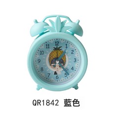 DFMEI 卡通動物鬧鐘, 1842(藍):如圖
