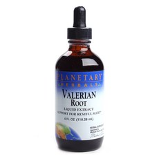 PLANETARY HERBALS 纈草根液體提取物支持安寧睡眠, 118.28ml, 1瓶
