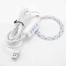 호환 DC 5V USB 식물 성장 조명 24 LED 칩 실내 꽃 램프 5730 SMD 책상 하이드로 디밍 가능 다육 화분 A1, 03 LED chip
