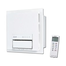 三菱電機浴室暖風乾燥機，多功能浴室乾燥暖房換氣扇，智能溫控節能靜音, 白, V-151BZ-TWN