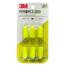 3m 이어플러그리필 팬시네온3쌍 소음방지33db 소음마개 귀마개, 1개