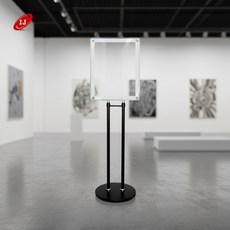 모두상회 자석형 게시판 웹캠스탠드, 검정