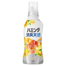 Humming 織物柔軟劑 柳橙&花朵香氛 510ml 室內晾乾 除臭, 1個