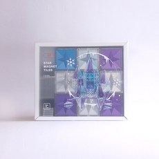 MNTL 冰雪夢境磁力片積木組合 (經典藍 透明) 120片 - THE BABY 台灣總代理原廠正貨, 1個, 經典藍＋透明色