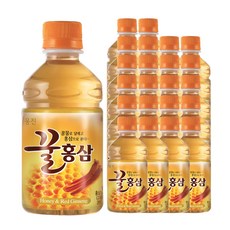웅진 꿀홍삼, 280ml, 23개