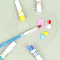 아크릴 팔레트, 1개, 상세페이지 참조