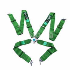 레이싱벨트 턴버클 튜닝 인치 경주용 레이싱용품 검은색 버킷 녹색, B 3인치 4포인트 파란색