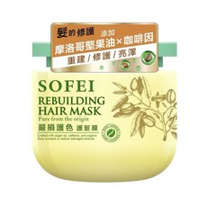 SOFEI 舒妃 髮的能量修護護髮膜 300ml, 1個, 嚴損護色