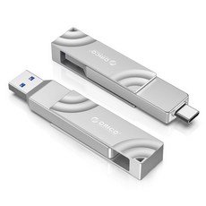 ORICO 2TB SSD 1050MBs 10Gbps USB C&A Type-C - G201 외장 케이블이 있는 휴대용 솔리드