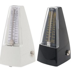 수동 태엽 메트로놈 기계식 박자기 화이트, 1개