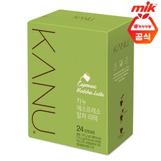 카누 에스프레소 말차 라떼 커피믹스, 17.3g, 24개입, 1개