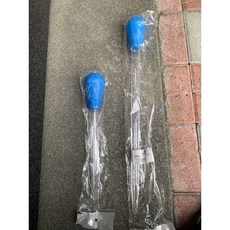 [[一心 水族]]【迷你手動吸便】小魚缸換水器 吸便器手動 迷你吸水 管抽水器 虹吸管吸水器 清潔吸糞器, 藍色吸便管（長46cm), 1個
