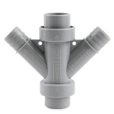 배수구 연결대 W자 싱크대 세척기 세탁기 배수관 주방 lov+152NQ