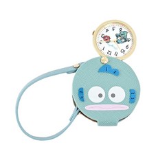 Fieldwork(필드워크) 포켓 시계 여성용 아날로그 키홀더 파우치 포함 산리오 캐릭터즈 귀여운 가방 참 나스칸 통근 통학 비즈니스 페이스 다이컷 워치 S 한교동 민트 SNR-0