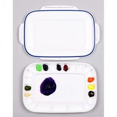 미젤로 다용도 파레트 아크릴 유화 겸용, 1개, 상세페이지 참조