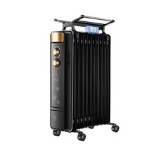 화장실 온풍기 실외 절전형 난방기 히터 원룸용 벽걸이 전기, 1. 11pcs 플레이트 블랙