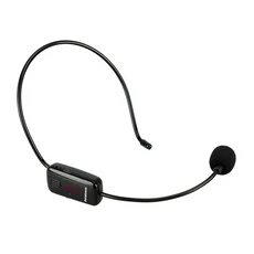 Retekess TR503 무선 마이크 콘덴서 헤드셋 확성기 라디오 마이크 FM 87-108MHz 확성기 교육 회의 가이드