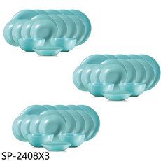 樂美雅 SP-2408X3 強化餐具48件組，耐用美觀，輕鬆享受用餐時光，家庭聚餐首選, 圖片色