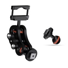 백업 카메라 모니터 마운트 7/9인치 디스플레이 스크린 대시 캠 GPS 알루미늄 백미러 장착 브래킷 리버스 디스플레이용, 백업 카메라 모니터 마운트, 7/9인치 디스플레이 스크