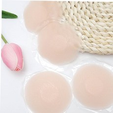 니플커버 실리콘 니플 패치 2개1세트, 원형