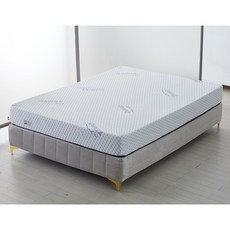 템포 삼중직원단 미디엄하드 SS 매트리스(110cm) 자취 소형 일인용 수퍼, 화이트