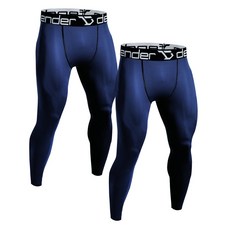 Defender 2件組 功能性刷毛運動訓練打底衣 9分長褲 HP-NVNV_L