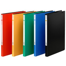 문화 PP스프링화일(F403-7/A4/상철/청색), 단품, 단품