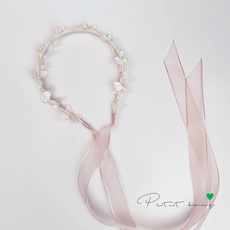 데이지펄 발레리나 꼬리리본 헤어밴드 2색상 / 유치원 유아 초등 머리띠