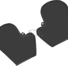 오렌콩 오토바이여름핸들커버 오토바이손토시 바이크이너글러브 오토바이핸들장갑, 핸들메쉬커버-1쌍