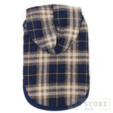 [ON디자인] 퀼팅 후드티셔츠 네이비 강아지후드티, M