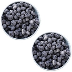 아침과저녁 세척 냉동 프리미엄 블루베리, 2개, 1kg