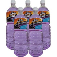 아머올 에탄올 발수코팅 워셔액, 1.8L, 5개