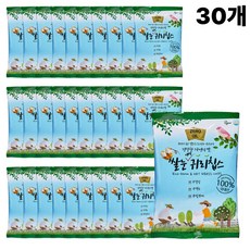 참미소 쌀눈귀리칩스 국내산 현미칩 쌀과자 임산부 할머니 요양원 탕비실 저당 저칼로리 다이어트 무설탕 무색소 무방부제 무첨가 겨울방학 건강과자, 60g, 30개