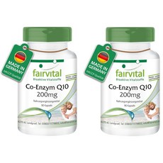 페어바이탈 Fairvital 코엔자임 Q10 코큐텐 90정 2팩 독일 여성 영양제