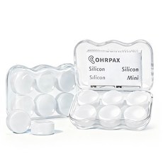 아뜨리 소음 차단 수면 실리콘 귀마개, 6개입, 2박스
