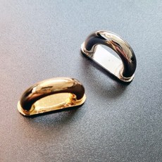 핸드백 부자재 스트랩 연결고리 DIY 가방 손잡이 디링, 실버1P, 1개