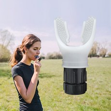 흉곽 호흡기 복식호흡 폐활량 운동기구 필라테스 호흡강화기, 1개