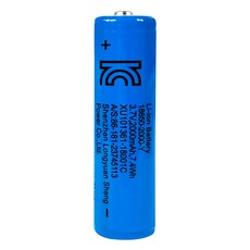 탑셀 18650 배터리 2000mAh 리튬이온 건전지 KC인증 보호회로 과전압 방지 충전지 밧데리, 1개, 1개입