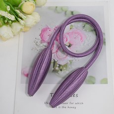 커튼 버클 DIY 트위스트락 커튼 버클 창의 커튼 버클 버클 마음대로, 보라색, 1개