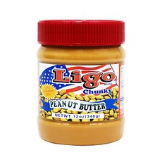 푸드올마켓_ 리고 땅콩버터 340g-Chunky -소, 340g, 1개