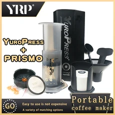 에스프레소 커피 메이커 휴대용 프렌치 바리스타 도구 포트 에어 드립 머신 필터 종이 64mm 350pcs, 03 Upgraded version