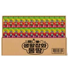 풀무원 비타미니즈 딸기+자두 아이음료 혼합, 24개, 140ml