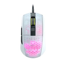 로캣 BURST PRO 유선 마우스, Arctic White