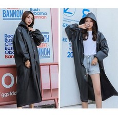 EVA 우비 우의 비옷 레인코트 레인자켓 18S형, 1개, 18핑크