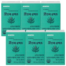 맘픽 코민에 삼백초 추출물 알약 식약청인증 HACCP, 6개, 60회분