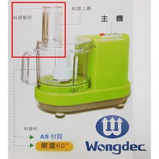 王電 廚中寶 料理機 WO-2688 專用 壓把 (僅配件), 1個